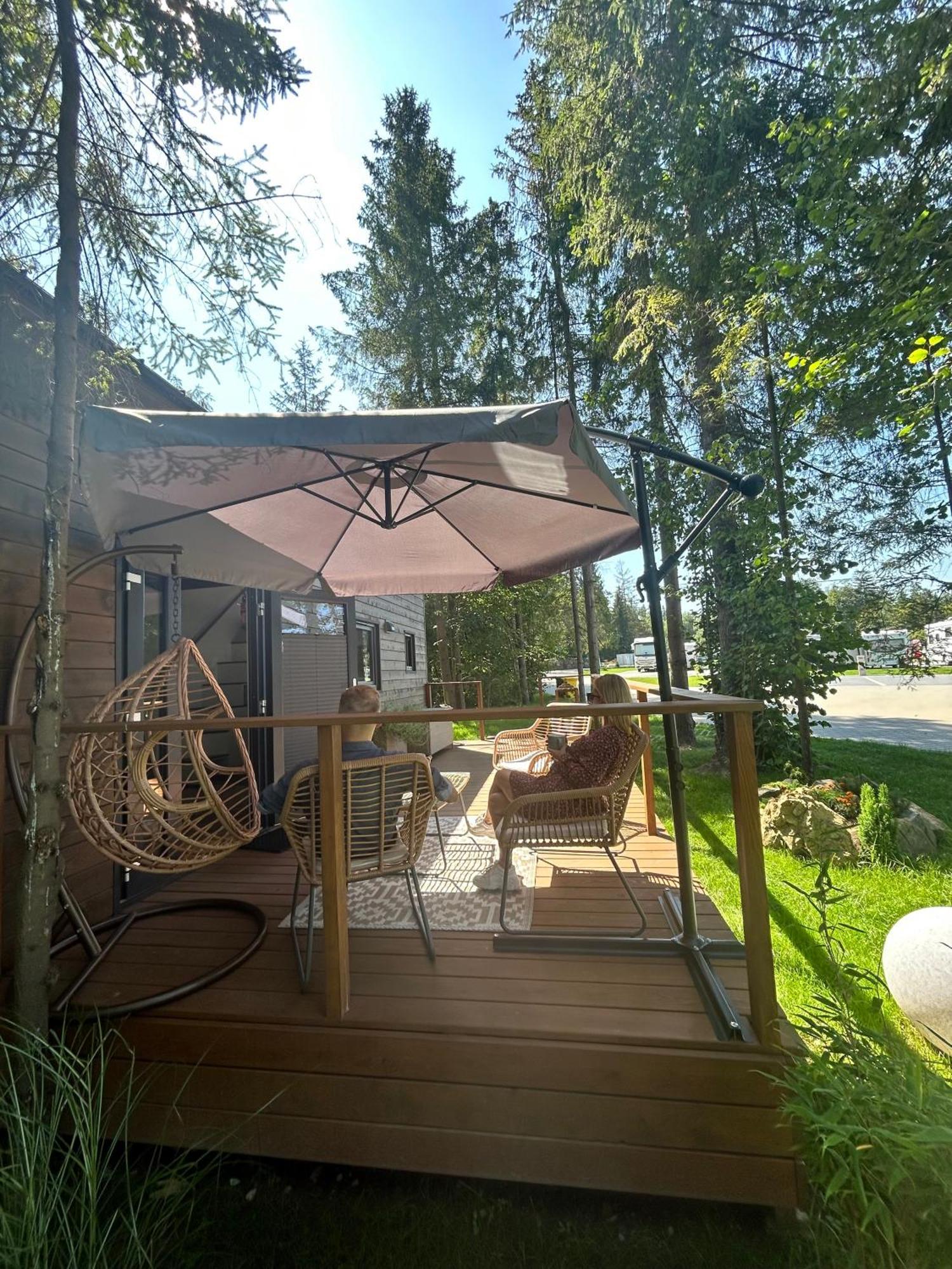 Tiny House W Camp Goracy Potok Villa Szaflary Eksteriør billede