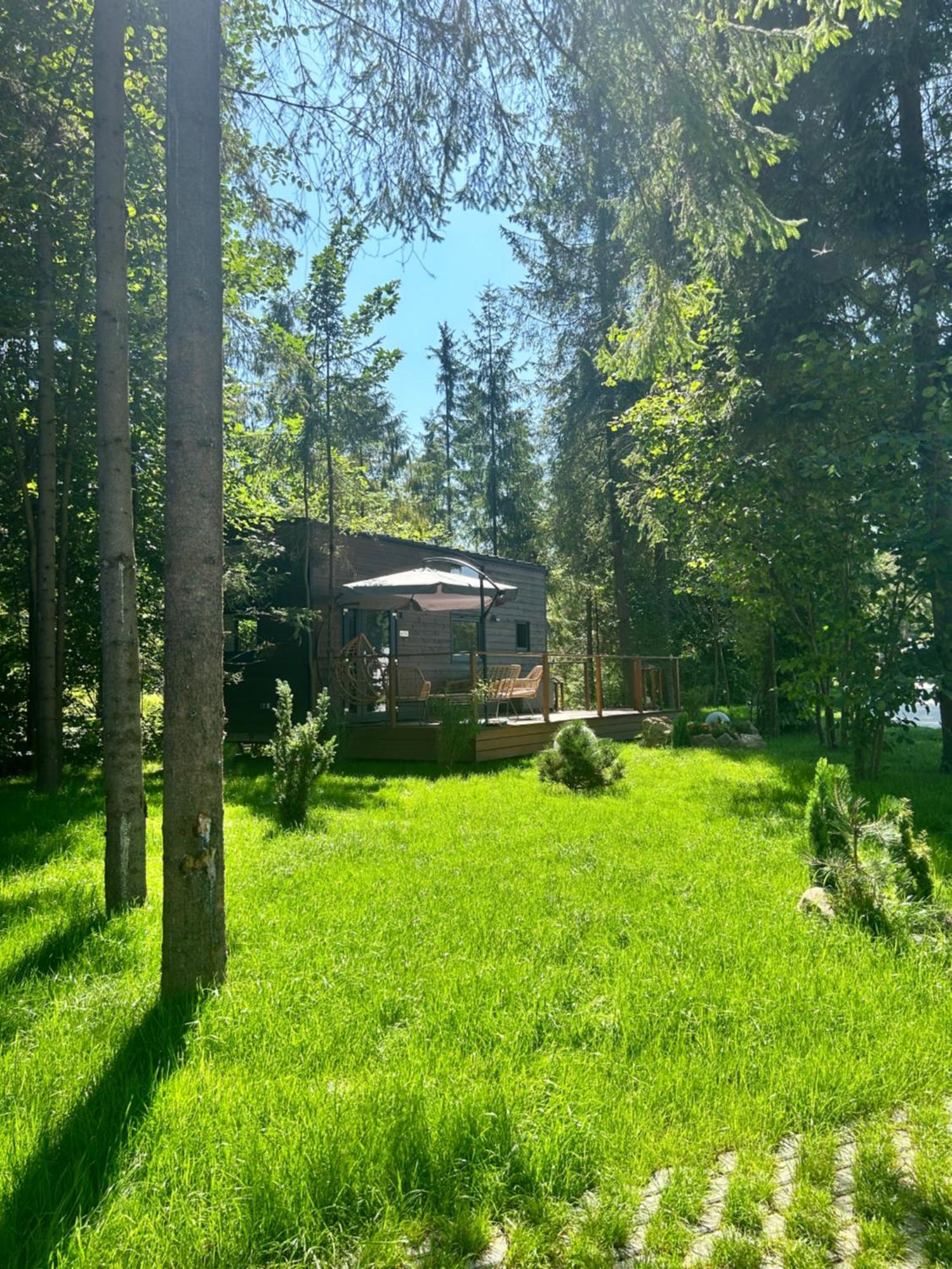 Tiny House W Camp Goracy Potok Villa Szaflary Eksteriør billede